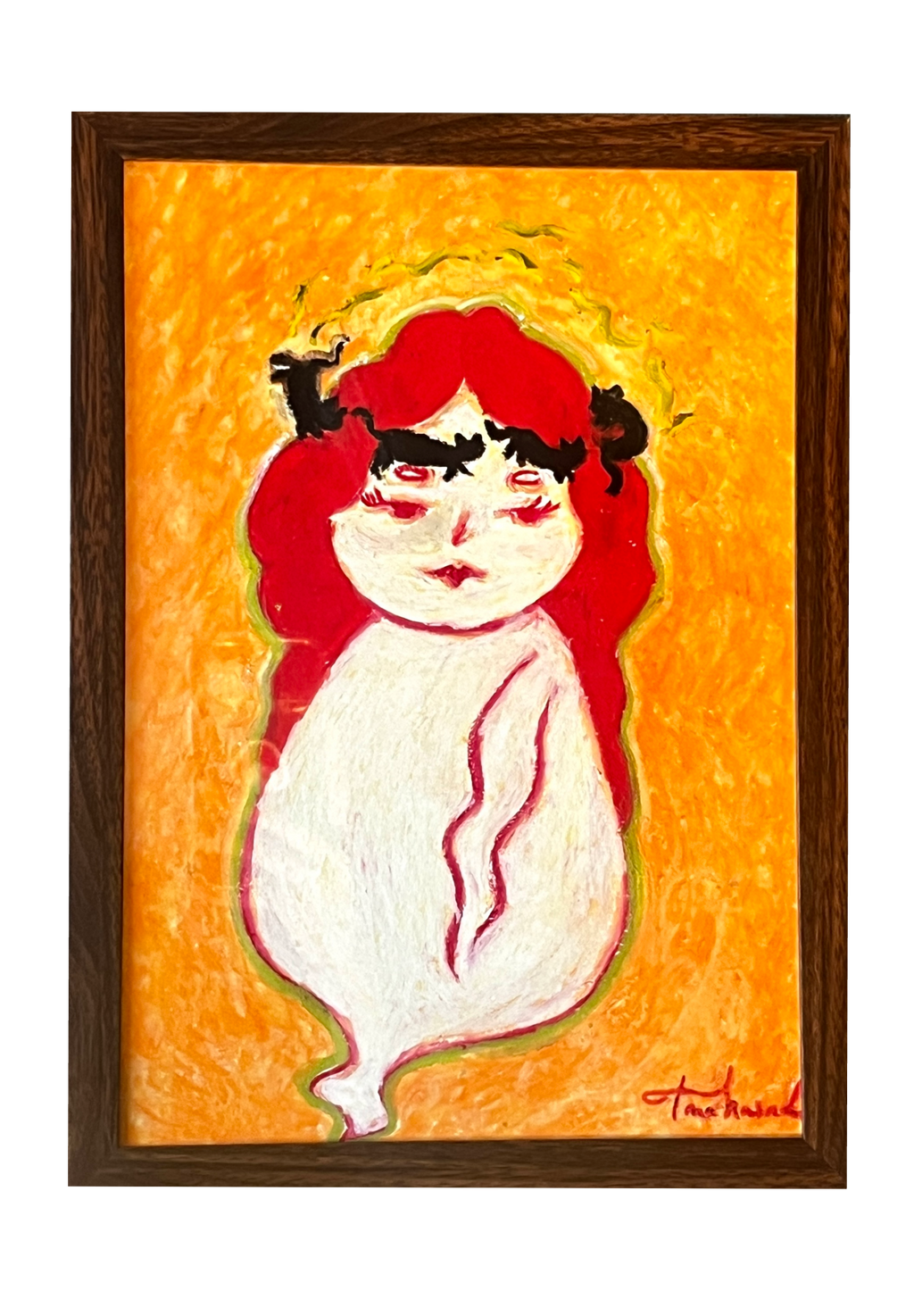 Just Before Bedtime - Original Drawing