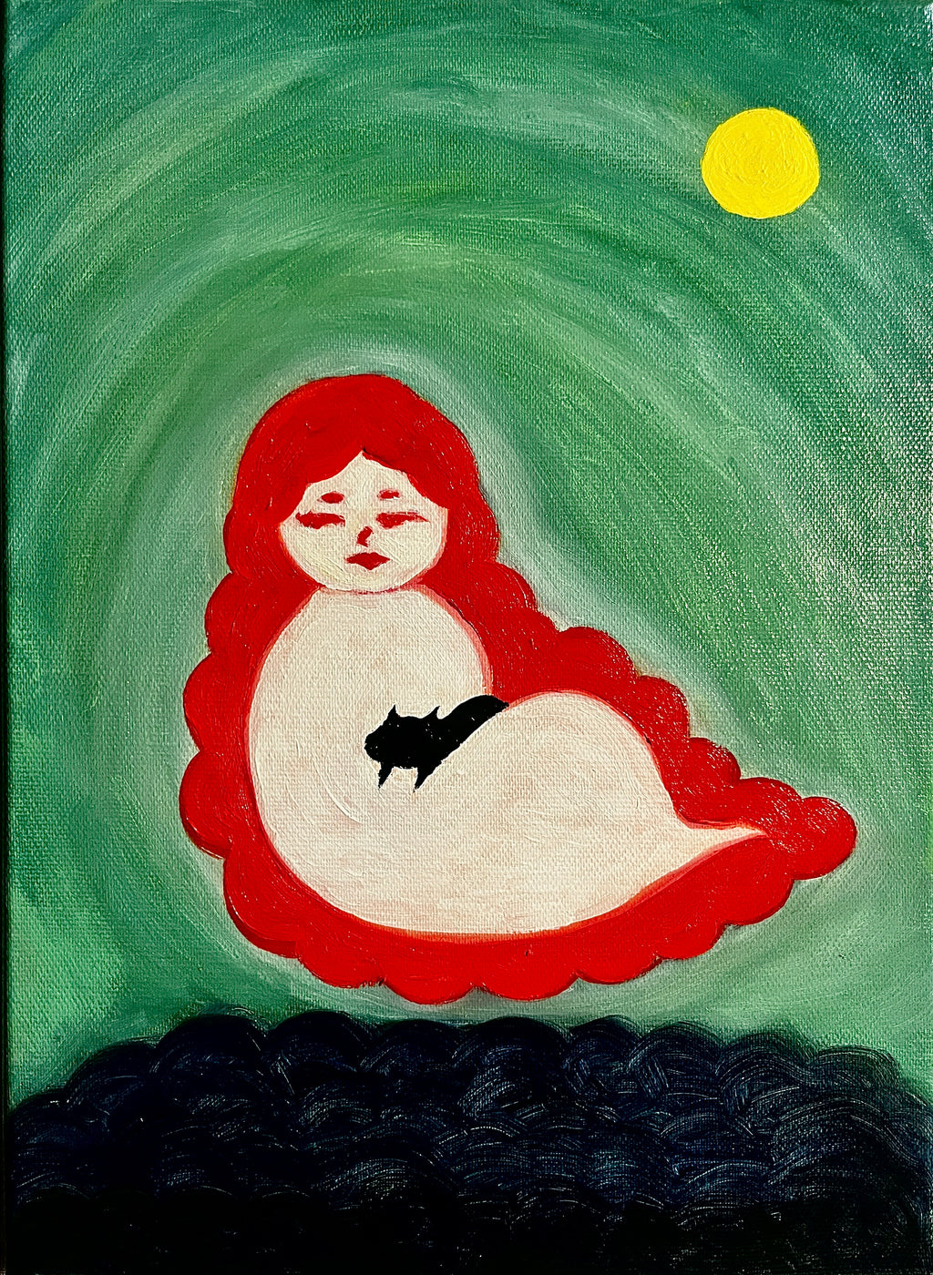 a laid-back entity - Original Painting
