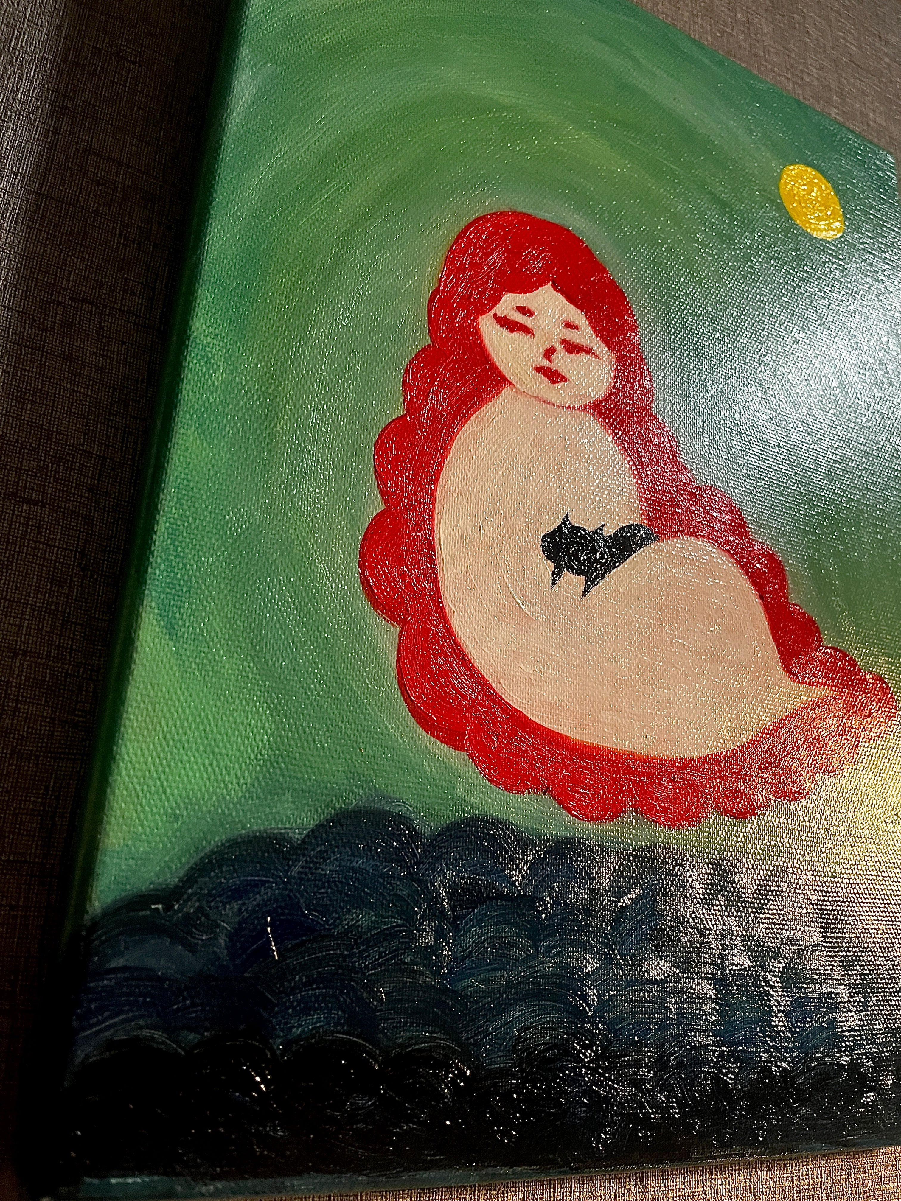 a laid-back entity - Original Painting