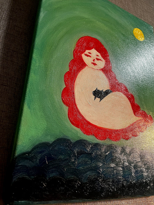 a laid-back entity - Original Painting