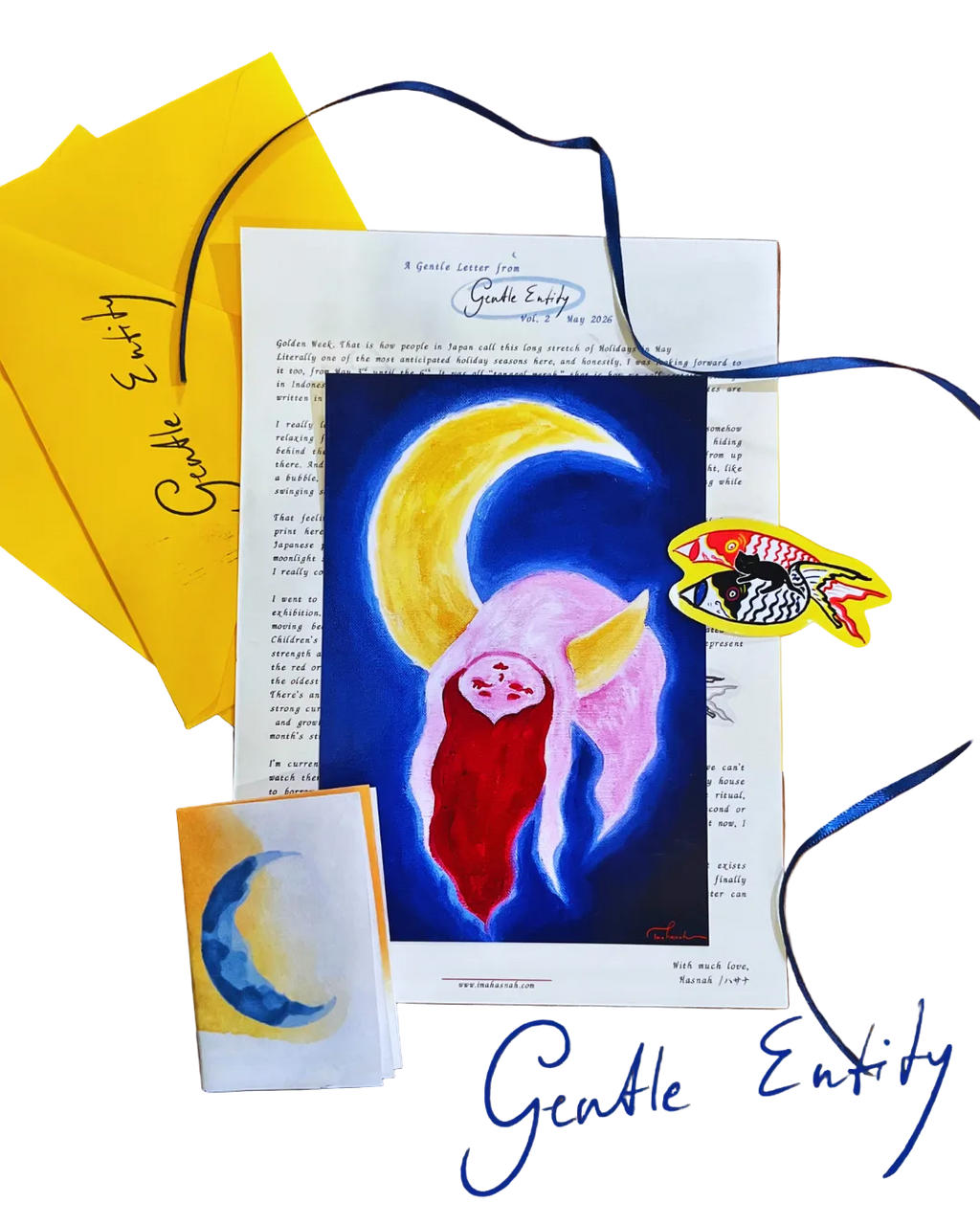 Gentle Entity - a monthly mail club