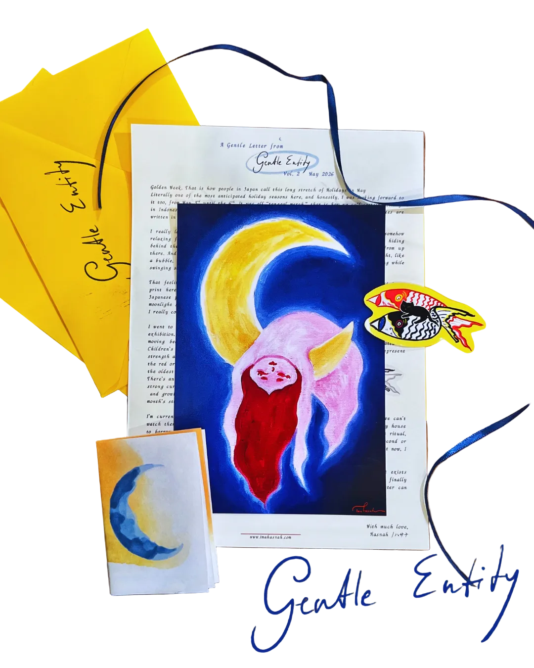Gentle Entity - a monthly mail club