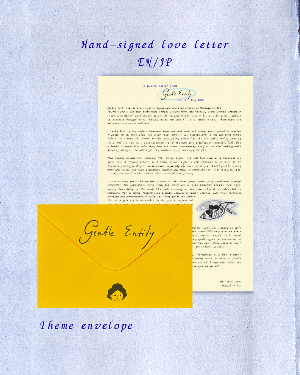 Gentle Entity - a monthly mail club