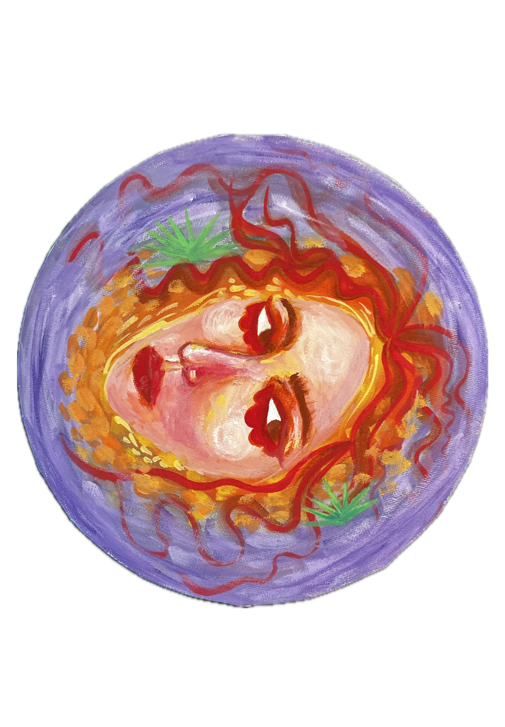 「Thought Waves」オリジナル原画