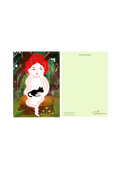 In the woods - Postcard