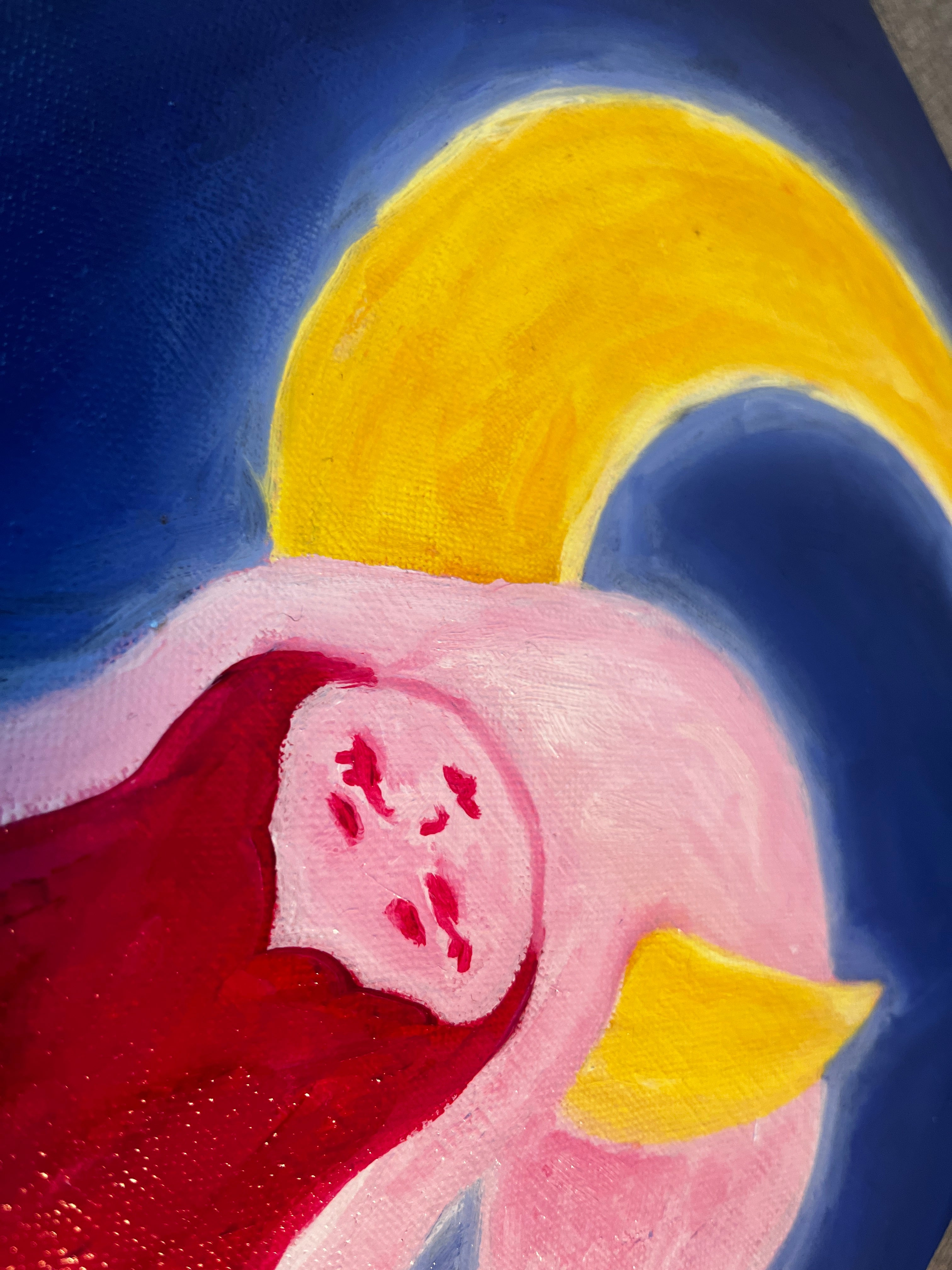 Floating in a Spring Night - Original Painting