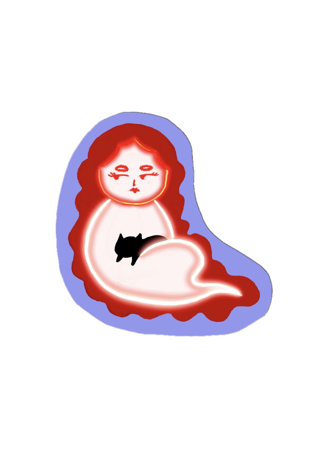 a laid-back soul (purple)