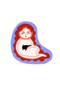 a laid-back soul (purple)