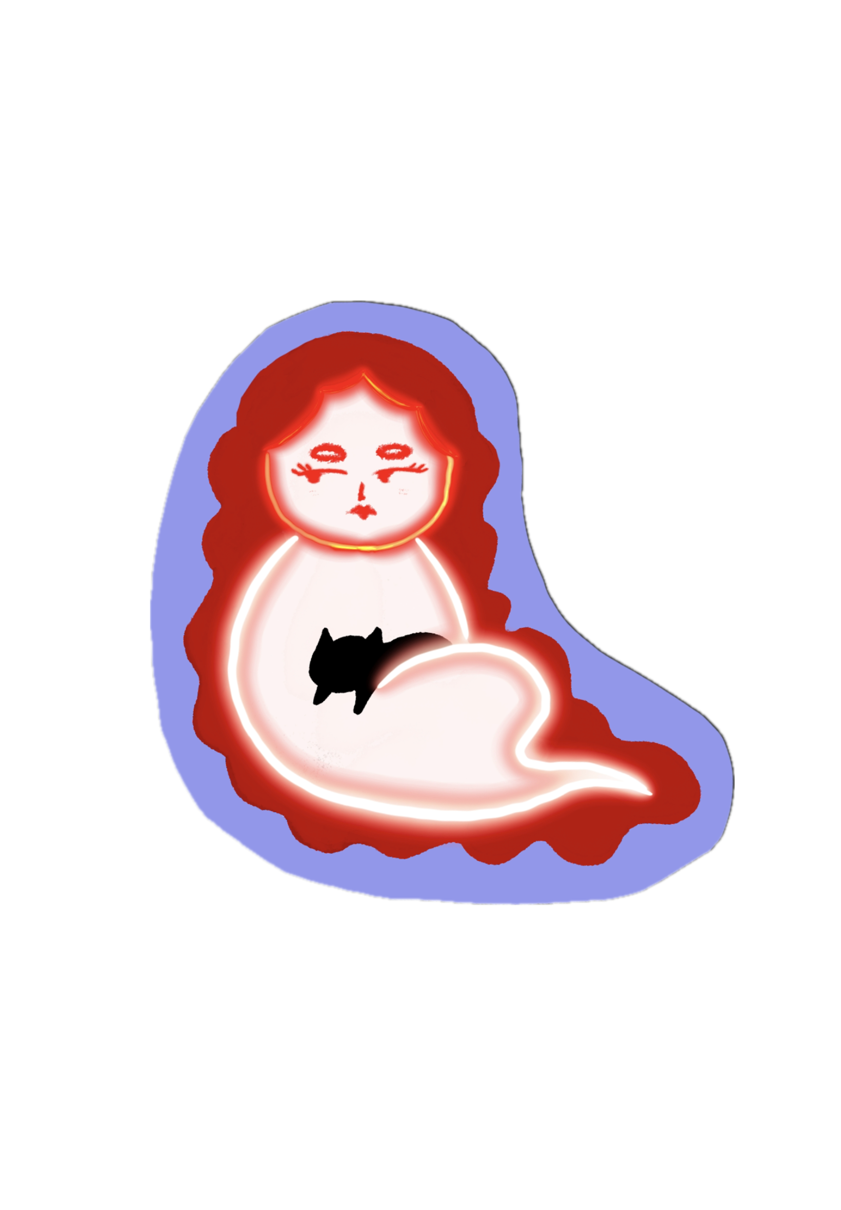 a laid-back soul (purple)