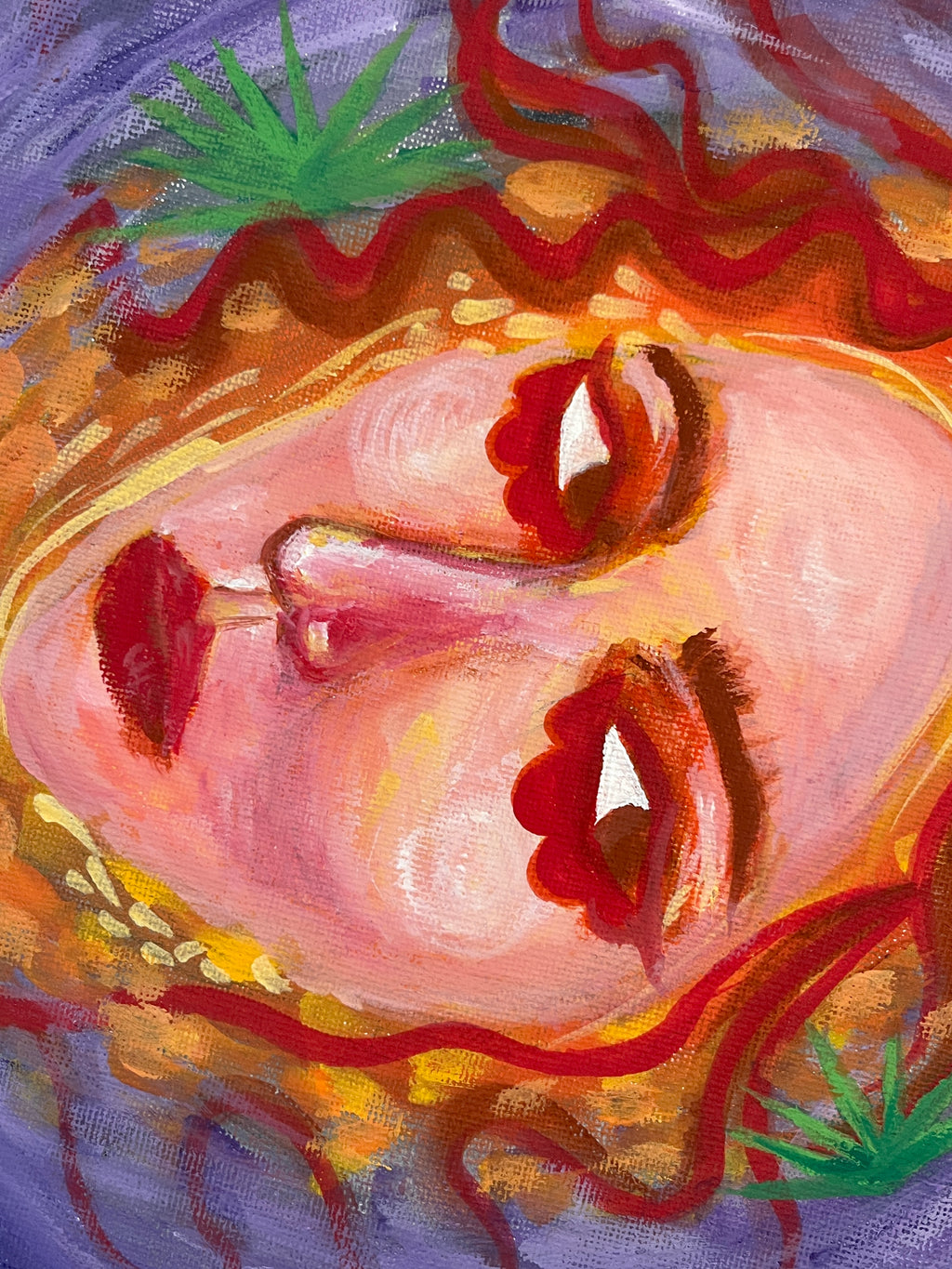 「Thought Waves」オリジナル原画
